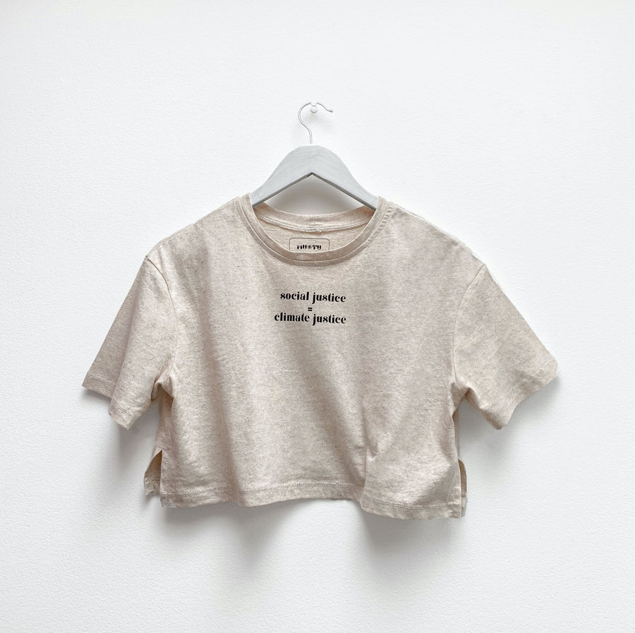 camiseta corta - climate justice, social justice